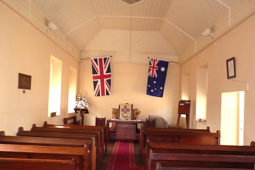 Church interior today