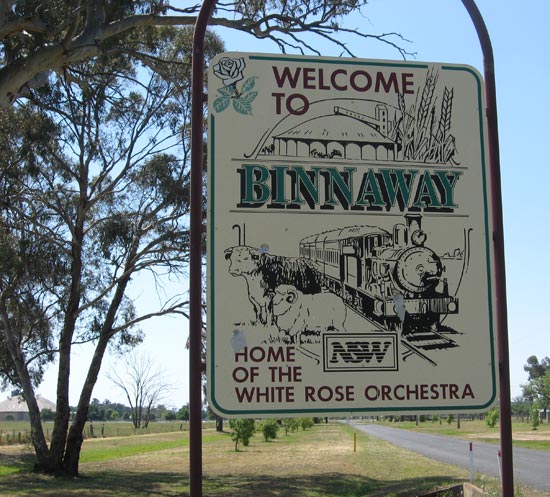 Town sign
